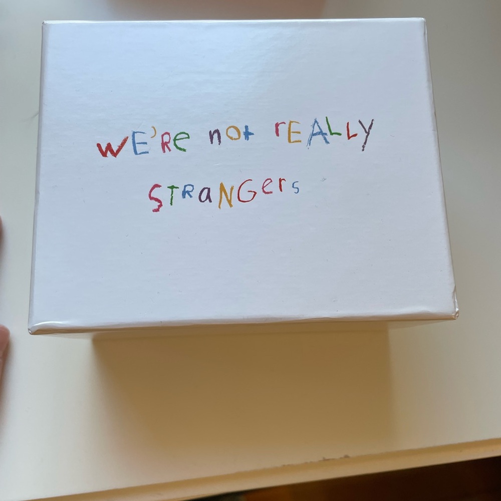 We’re not really strangers kids addition